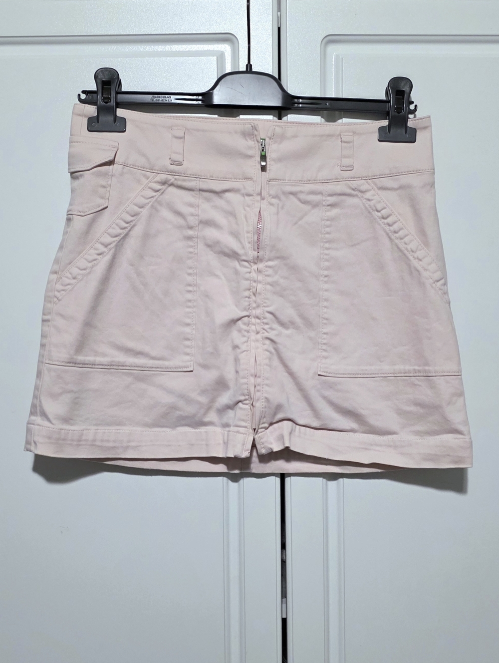 Boss Hugo Boss Green Label Womens Utility Style Mini Skort Light Pink Riani-W